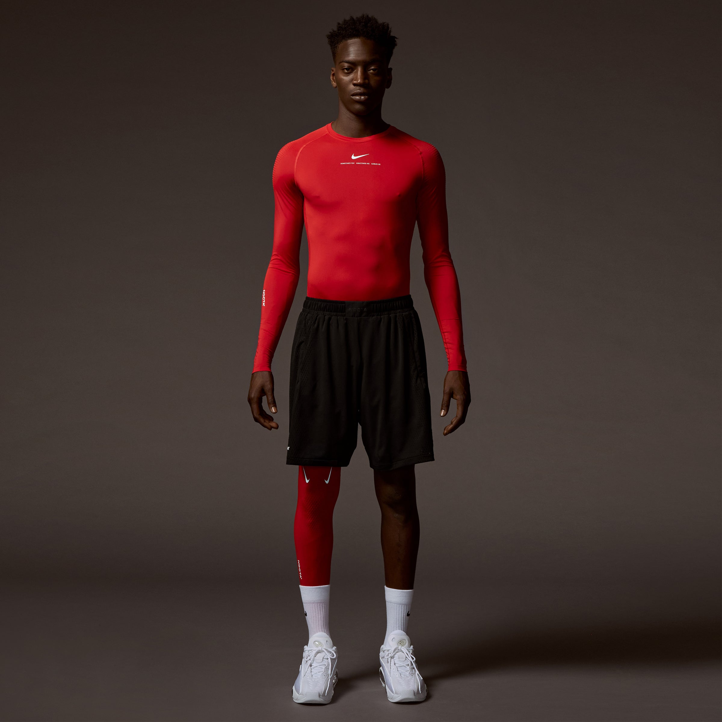 LS Base Layer Top in Red NOCTA